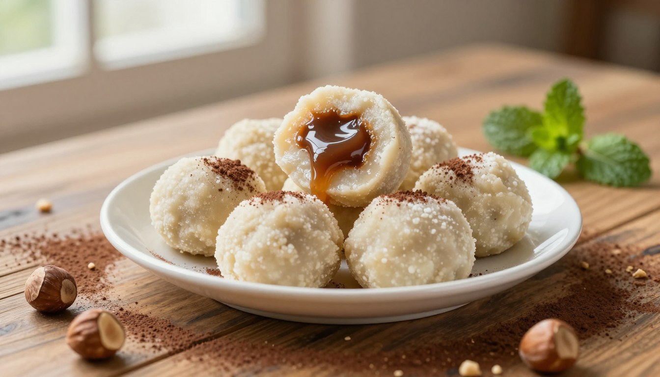 Vegane Nougatknödel: Dein Rezept für süßen Genuss